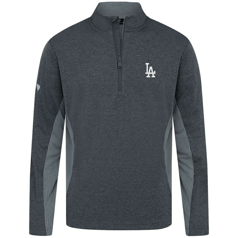 MLB Los Angeles Dodgers Levelwear Waffle Insignia 2.0 Quarter-Zip Pullover