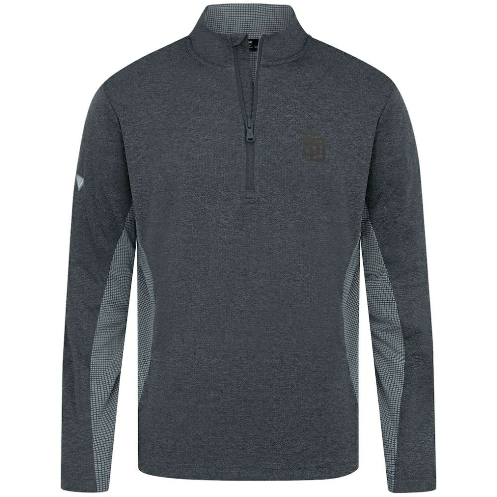 MLB San Diego Padres Levelwear Waffle Insignia 2.0 Quarter-Zip Pullover