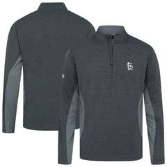 MLB St. Louis Cardinals Levelwear Waffle Insignia 2.0 Quarter-Zip Pullover