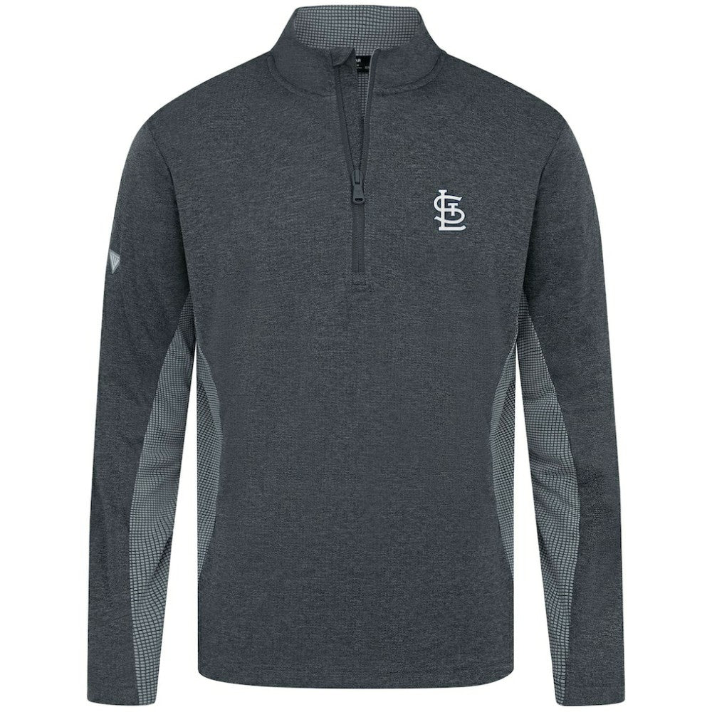MLB St. Louis Cardinals Levelwear Waffle Insignia 2.0 Quarter-Zip Pullover
