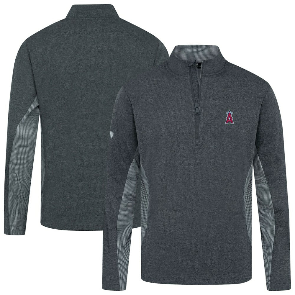 MLB Los Angeles Angels Levelwear Waffle Insignia 2.0 Quarter-Zip Pullover