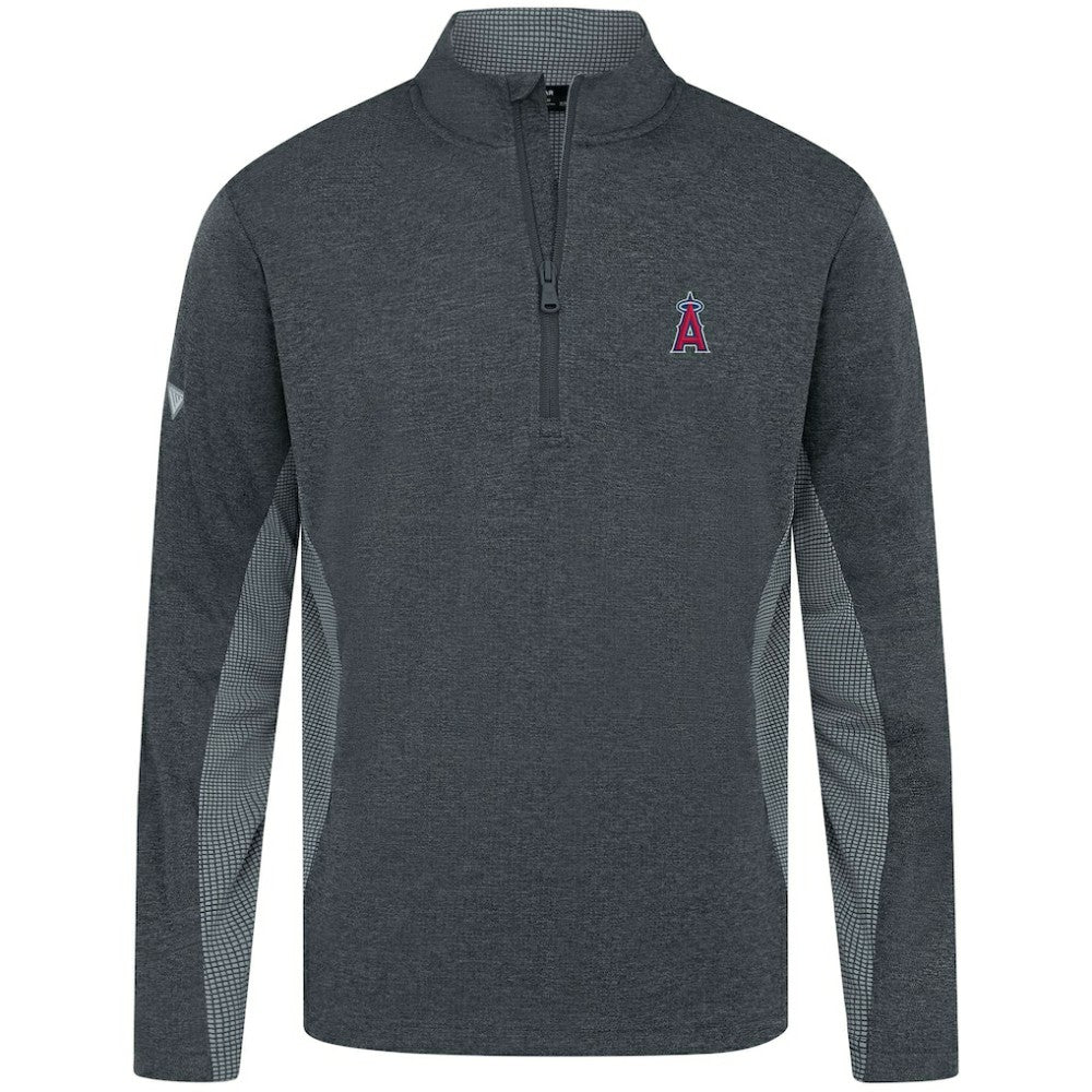 MLB Los Angeles Angels Levelwear Waffle Insignia 2.0 Quarter-Zip Pullover