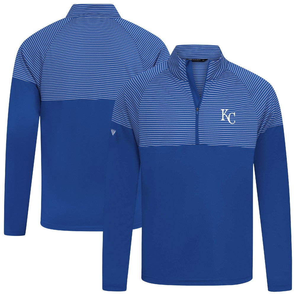 MLB Kansas City Royals Levelwear Classic Stripes Insignia 2.0 Pullover
