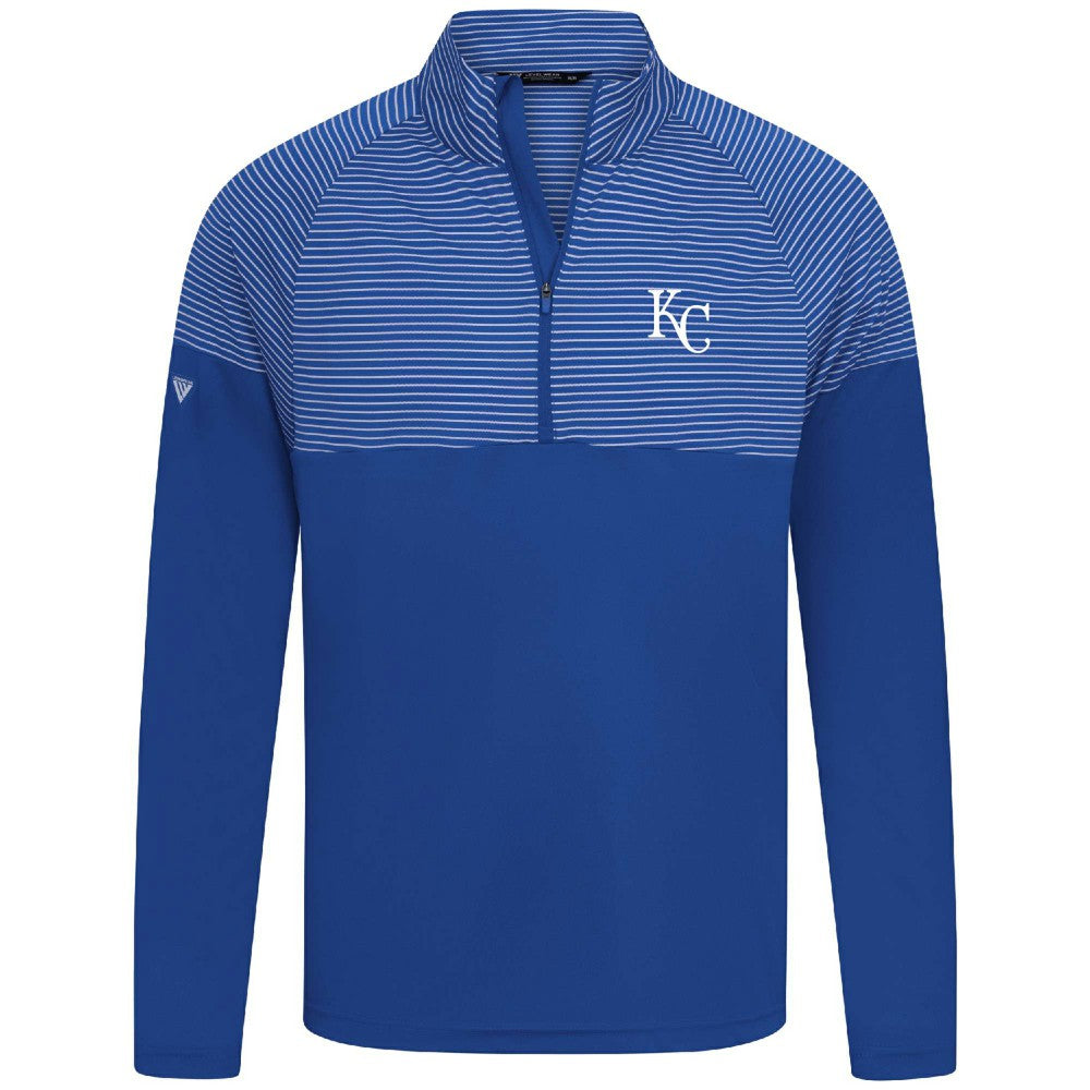 MLB Kansas City Royals Levelwear Classic Stripes Insignia 2.0 Pullover