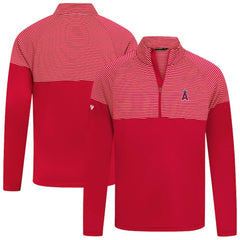 MLB Los Angeles Angels Levelwear Classic Stripes Insignia 2.0 Pullover