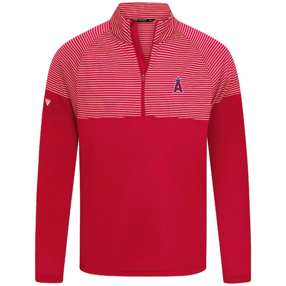 MLB Los Angeles Angels Levelwear Classic Stripes Insignia 2.0 Pullover