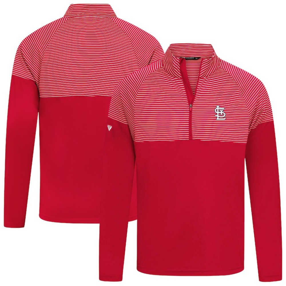 MLB St. Louis Cardinals Levelwear Classic Stripes Insignia 2.0 Pullover