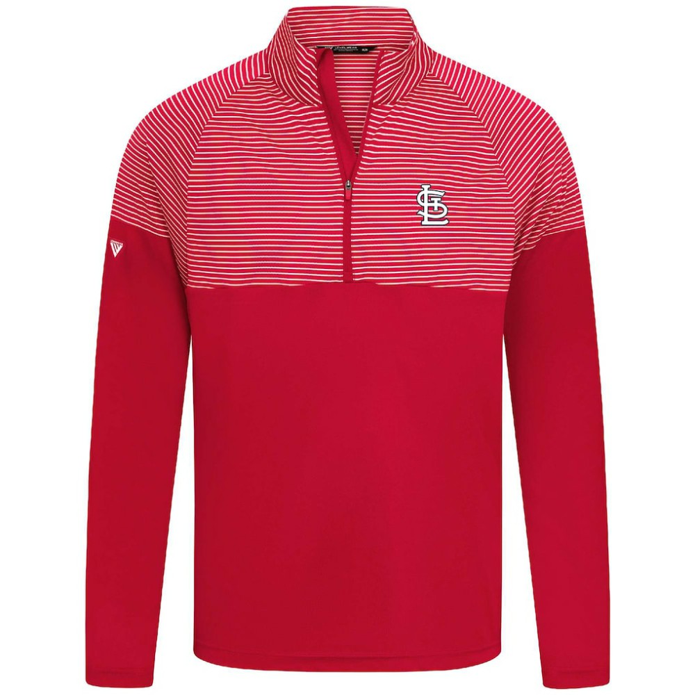 MLB St. Louis Cardinals Levelwear Classic Stripes Insignia 2.0 Pullover