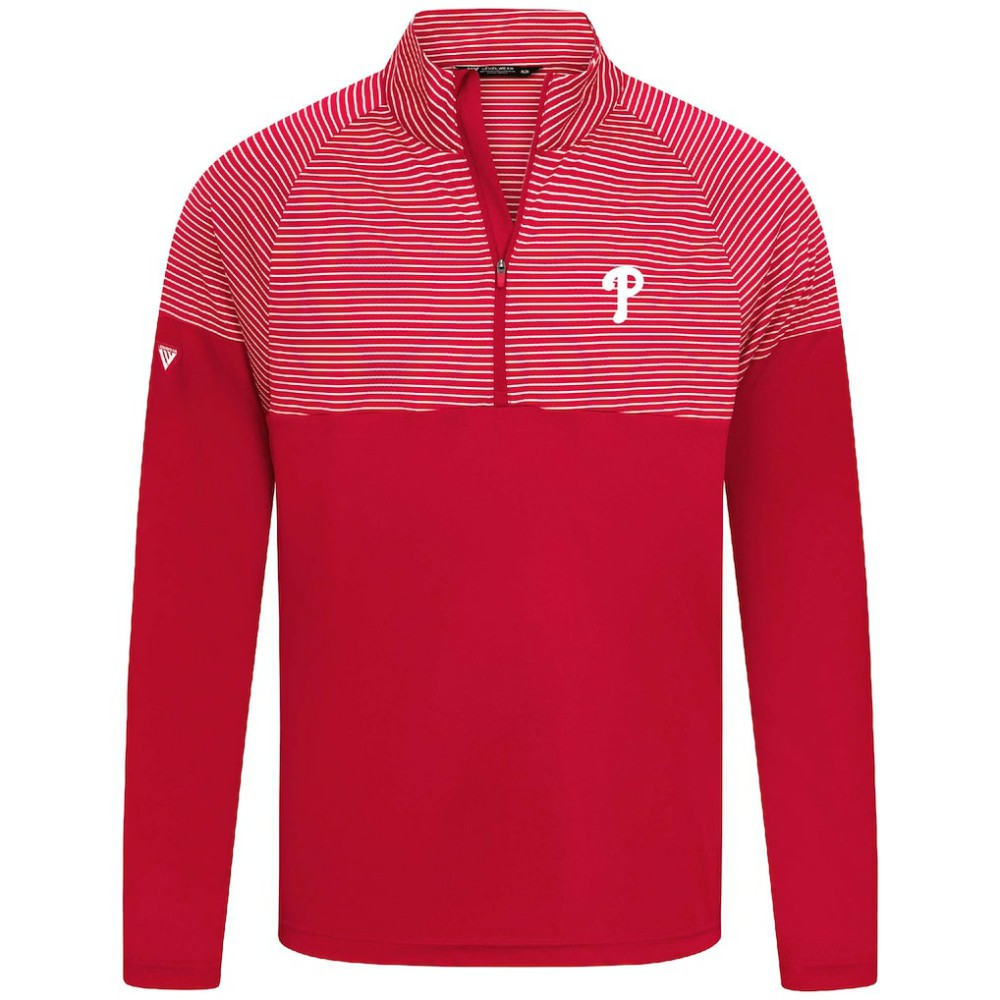 MLB Philadelphia Phillies Levelwear Classic Stripes Insignia 2.0 Pullover