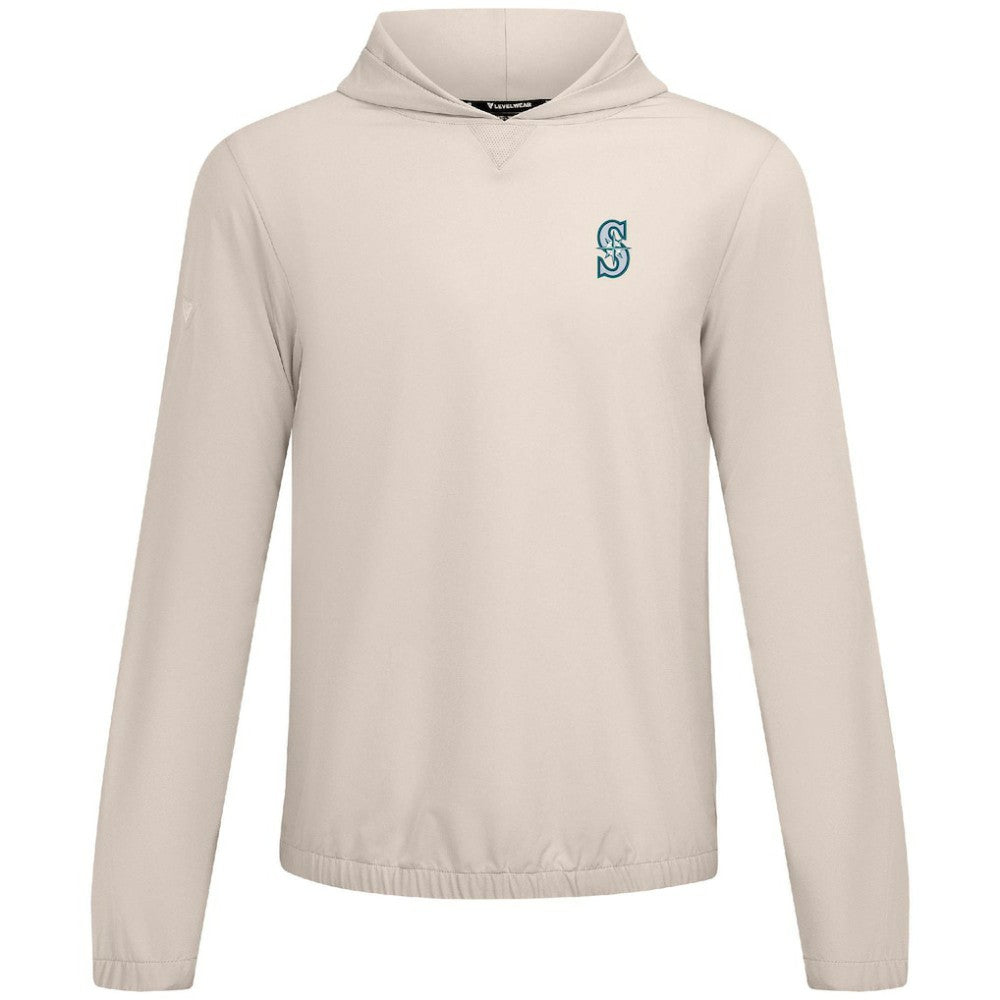 MLB Seattle Mariners Levelwear Action Insignia 2.0 Pullover Hoodie