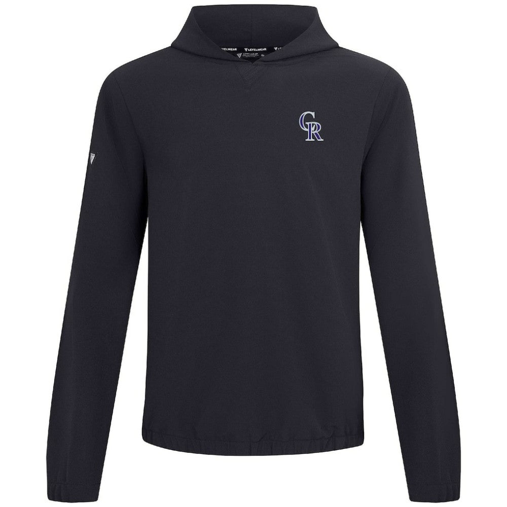 MLB Colorado Rockies Levelwear Action Insignia 2.0 Pullover Hoodie