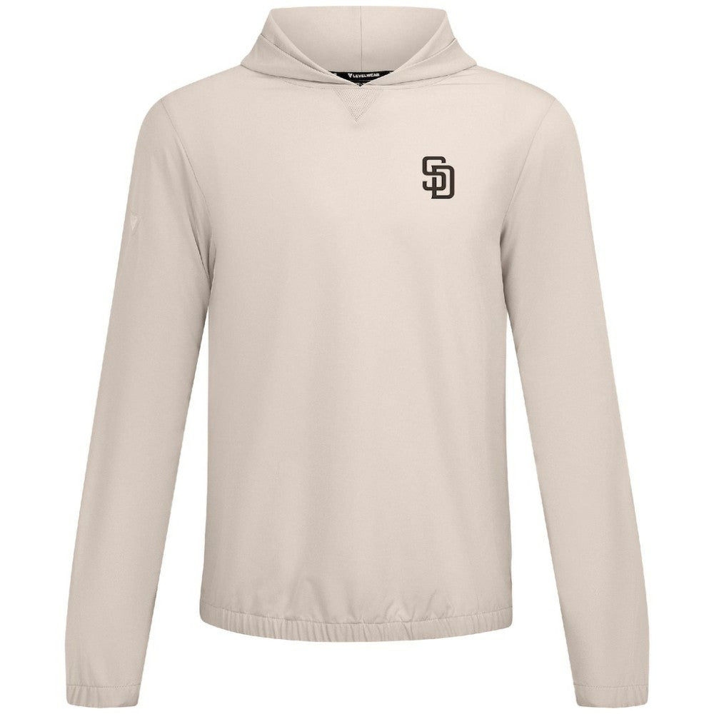 MLB San Diego Padres Levelwear Action Insignia 2.0 Pullover Hoodie