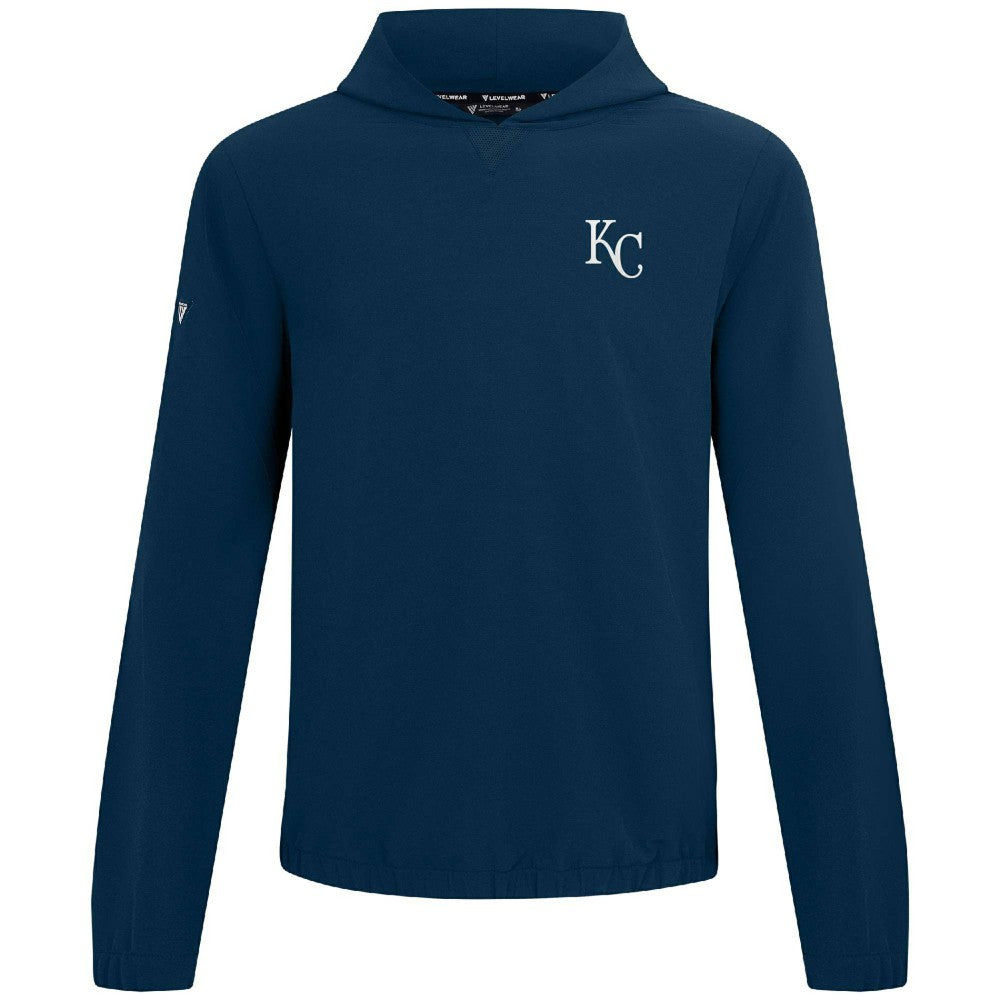MLB Kansas City Royals Levelwear Action Insignia 2.0 Pullover Hoodie