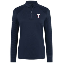 MLB Texas Rangers Levelwear Women's Power Insignia 2.0 Quarter-Zip Pullover Top