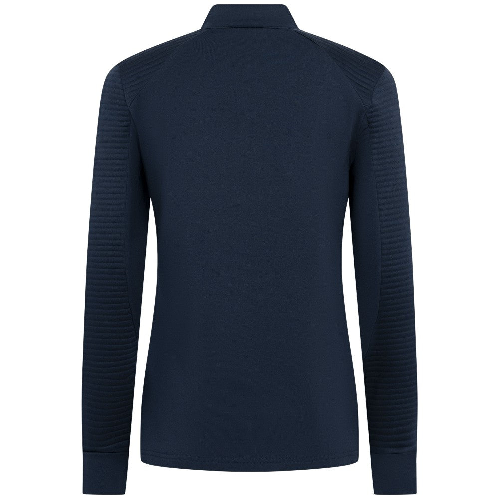 MLB Milwaukee Brewers Levelwear Women's Power Insignia 2.0 Quarter-Zip Pullover Top