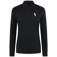 MLB Chicago White Sox Levelwear Women's Power Insignia 2.0 Quarter-Zip Pullover Top