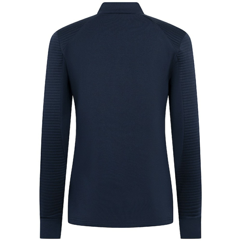 MLB Los Angeles Dodgers Levelwear Women's Power Insignia 2.0 Quarter-Zip Pullover Top