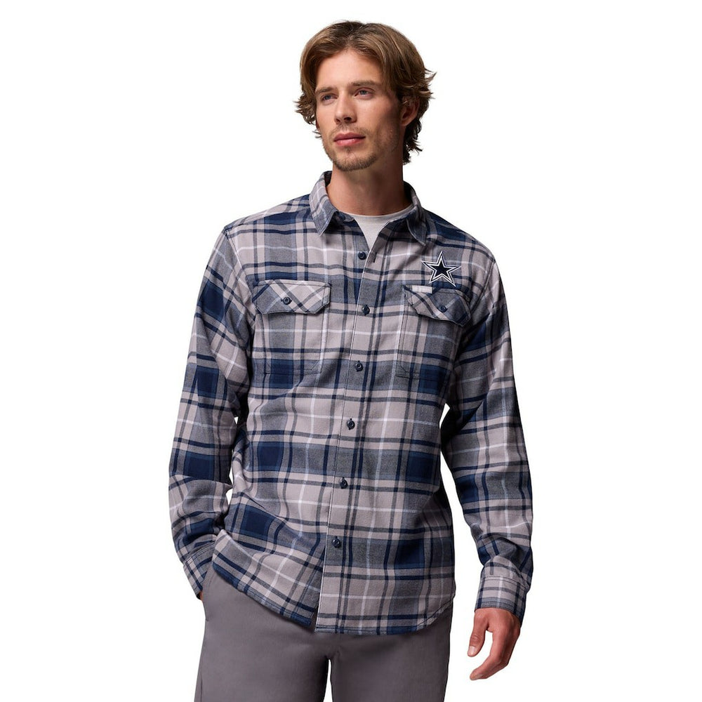 Flare Gun Long-Sleeve Button-Up Flannel Shirt - Dallas Cowboys