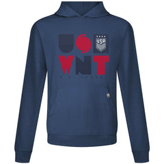 USWNT Levelwear Relay Full On Pullover Hoodie -  Navy