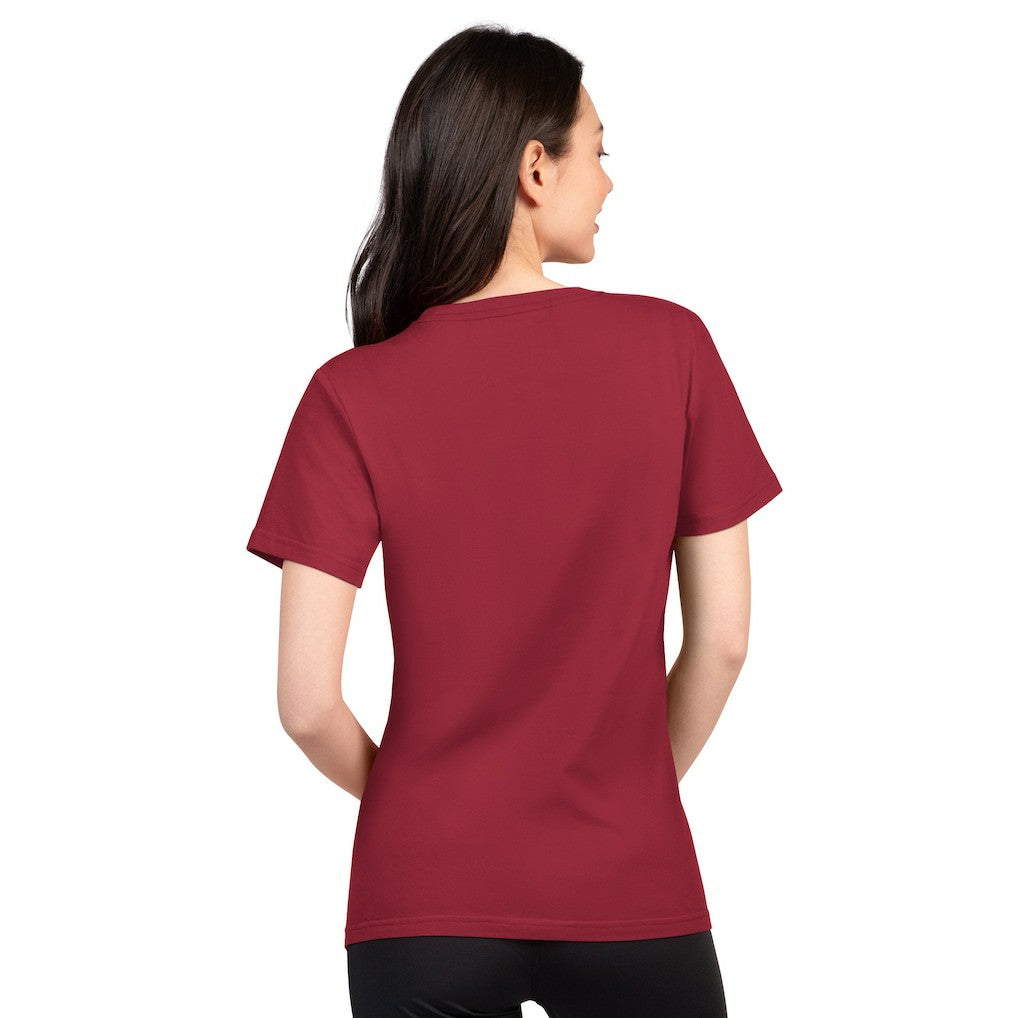 G-III 4Her by Carl Banks Women's Super-Slim Lightweight Winning Crew T-Shirt - Washington Commanders