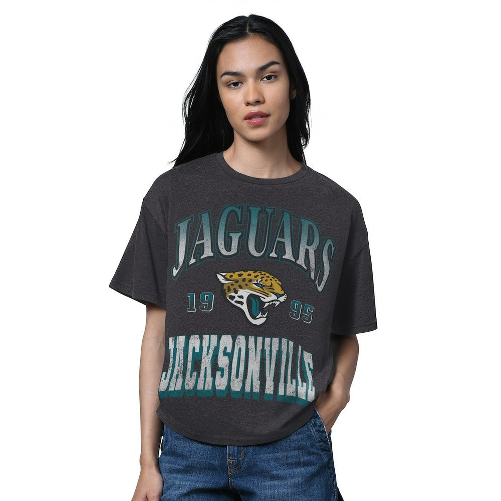 Starter Women's Oversized Hall of Fame T-Shirt - Jacksonville Jaguars