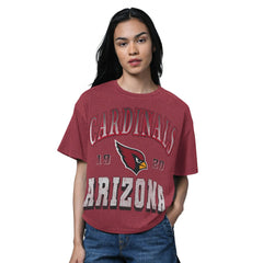 Starter Women's Oversized Hall of Fame T-Shirt - Arizona Cardinals
