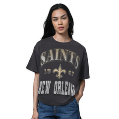 Starter Women's Oversized Hall of Fame T-Shirt - New Orleans Saints