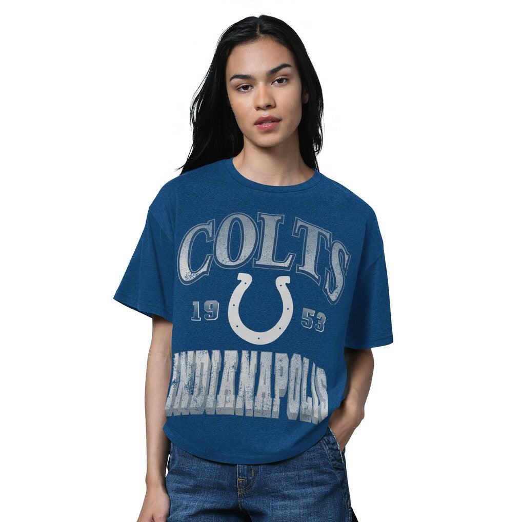 Starter Women's Oversized Hall of Fame T-Shirt - Indianapolis Colts