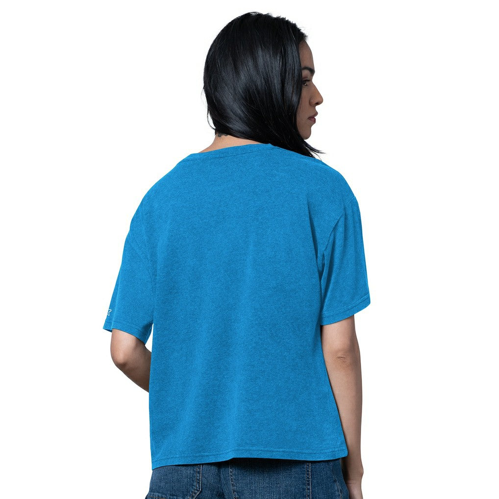 Starter Women's Oversized Hall of Fame T-Shirt - Los Angeles Chargers