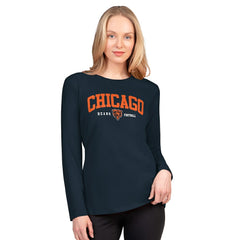 G-III 4Her by Carl Banks Women's Best Play Long Sleeve T-Shirt - Chicago Bears