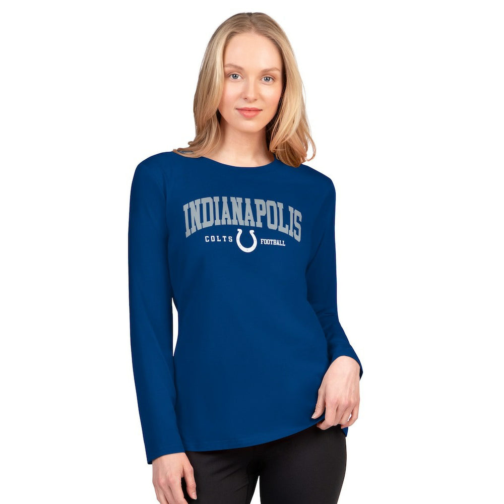 G-III 4Her by Carl Banks Women's Best Play Long Sleeve T-Shirt - Indianapolis Colts