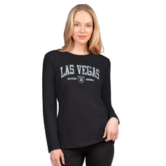 G-III 4Her by Carl Banks Women's Best Play Long Sleeve T-Shirt - Las Vegas Raiders