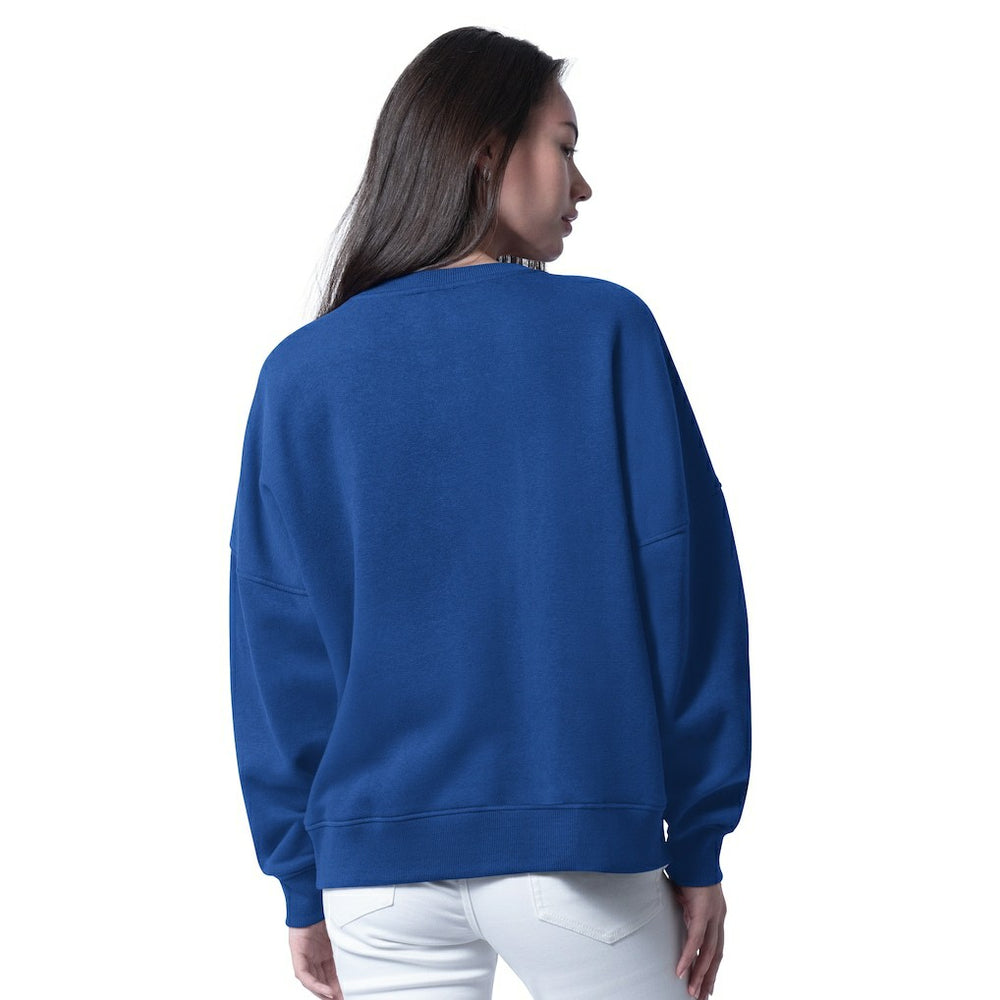 G-III 4Her by Carl Banks Women's Oversized Feud Sweatshirt - Buffalo Bills