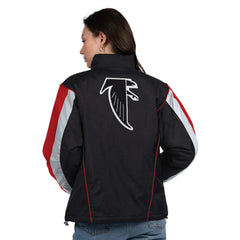 Starter Women's Thursday Night Gridiron Half-Zip Jacket - Atlanta Falcons