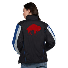 Starter Women's Thursday Night Gridiron Half-Zip Jacket - Buffalo Bills