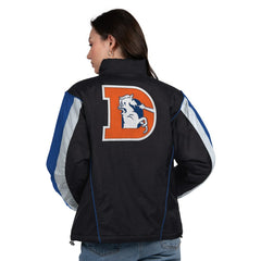 Starter Women's Thursday Night Gridiron Half-Zip Jacket - Denver Broncos