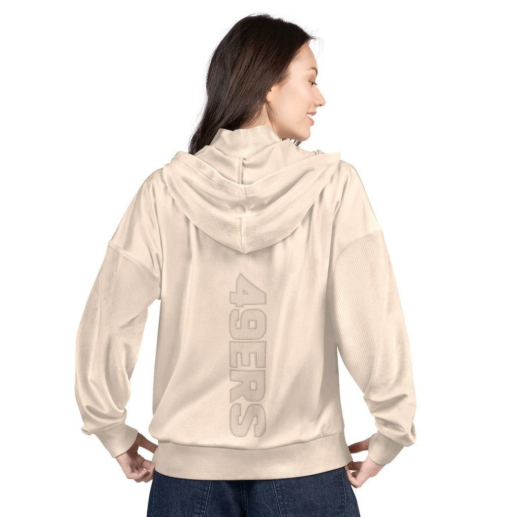G-III 4Her by Carl Banks Women's Rookie Full-Zip Hoodie - San Francisco 49ers