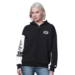 Starter Women's 4th Down Full-Zip Hoodie - Green Bay Packers