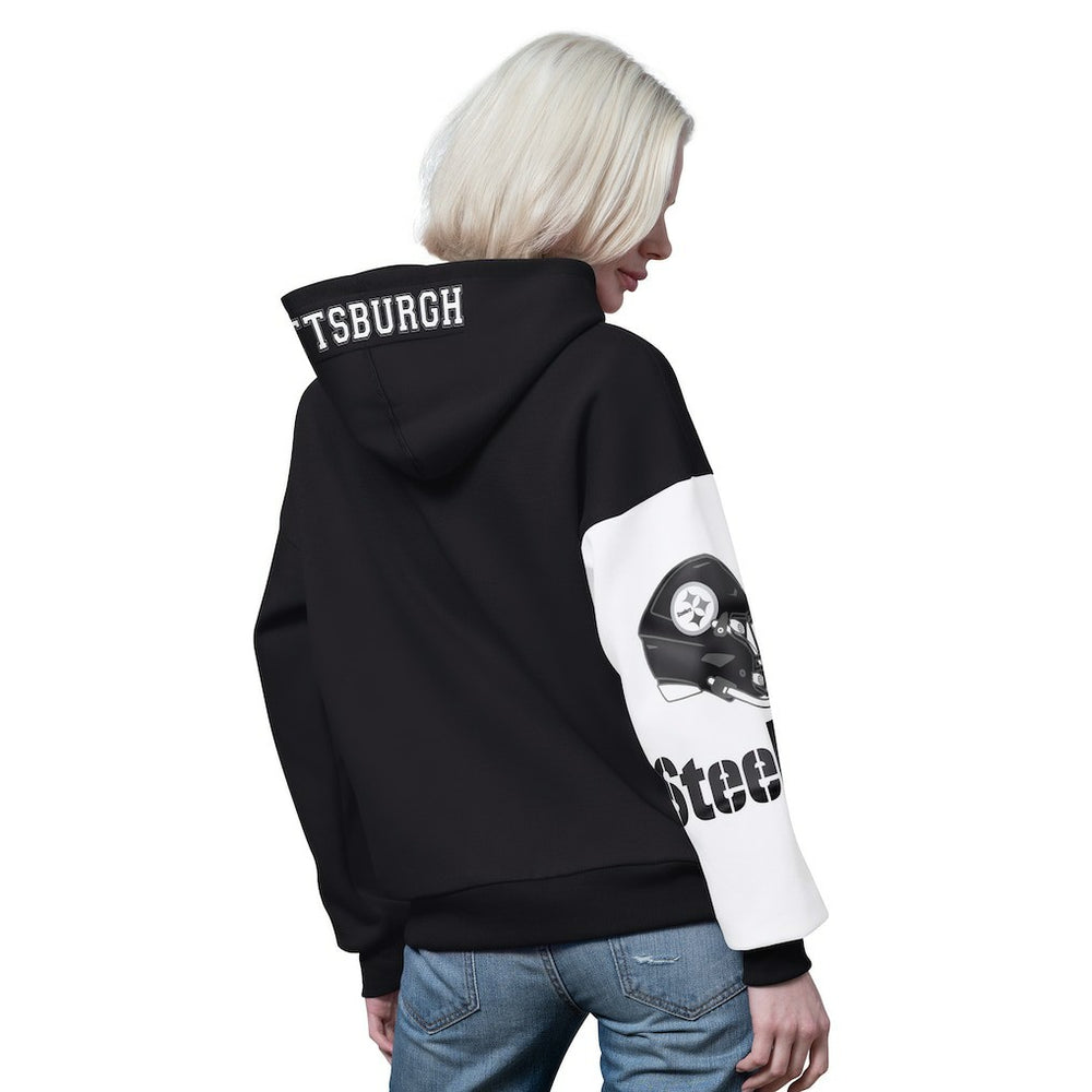 Starter Women's 4th Down Full-Zip Hoodie - Pittsburgh Steelers