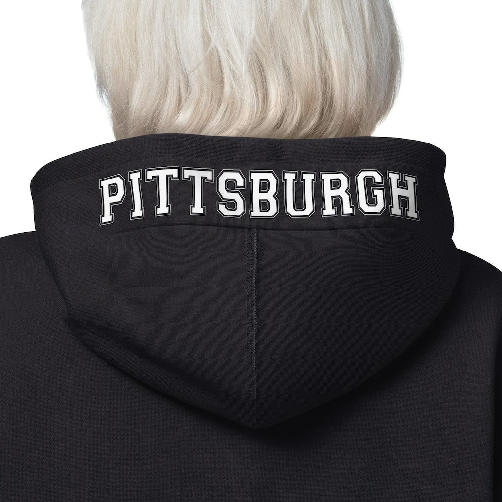 Starter Women's 4th Down Full-Zip Hoodie - Pittsburgh Steelers