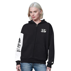 Starter Women's 4th Down Full-Zip Hoodie - Cincinnati Bengals