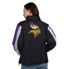 Starter Women's Thursday Night Gridiron Half-Zip Jacket - Minnesota Vikings