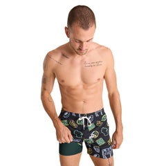 Chubbies The Neon 5.5" Classic Lined Swim Trunks - Green Bay Packers