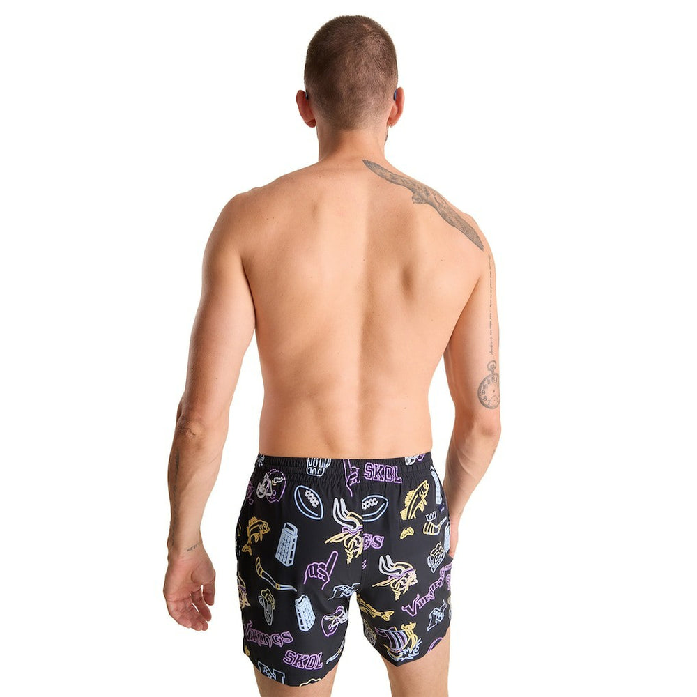 Chubbies The Neon 5.5" Classic Lined Swim Trunks - Minnesota Vikings