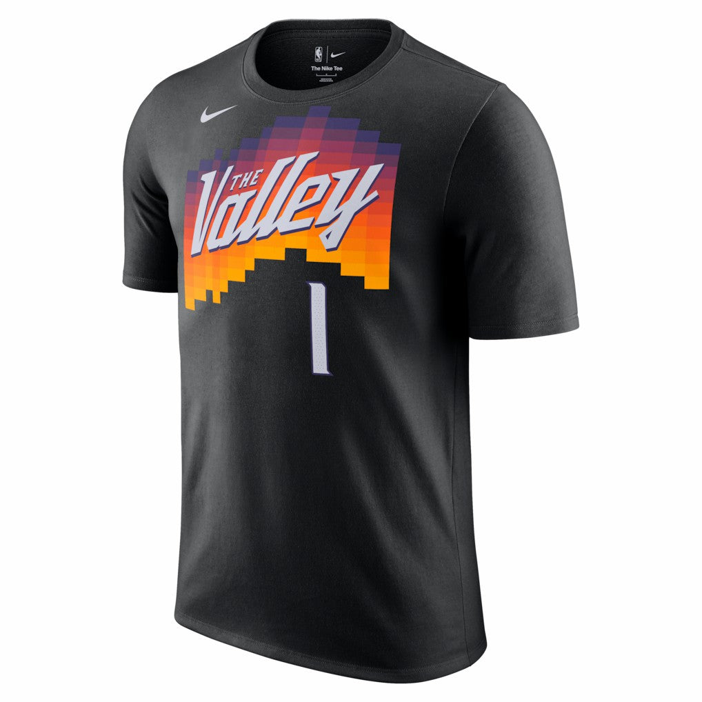NBA Devin Booker Phoenix Suns Unisex 2025/26 City Edition Name & Number T-Shirt