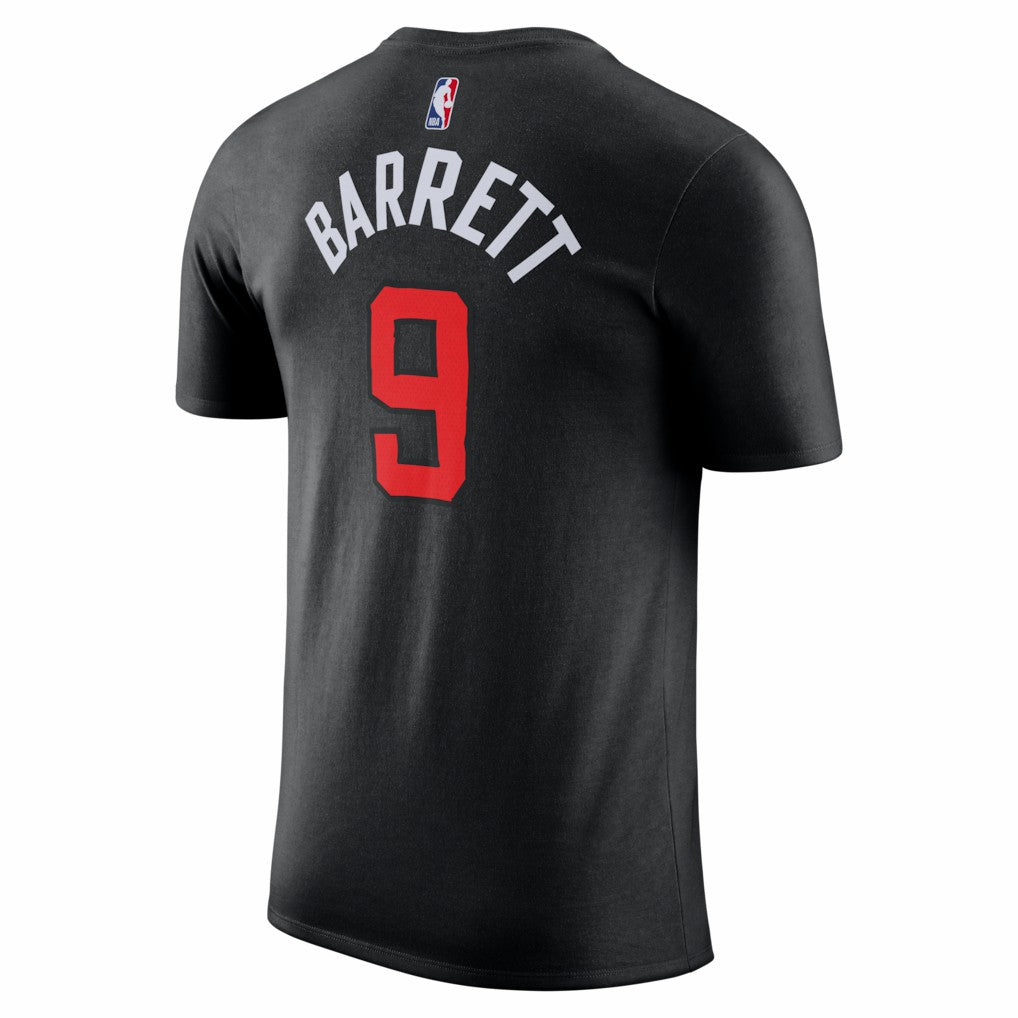 NBA RJ Barrett Toronto Raptors Unisex 2025/26 City Edition Name & Number T-Shirt