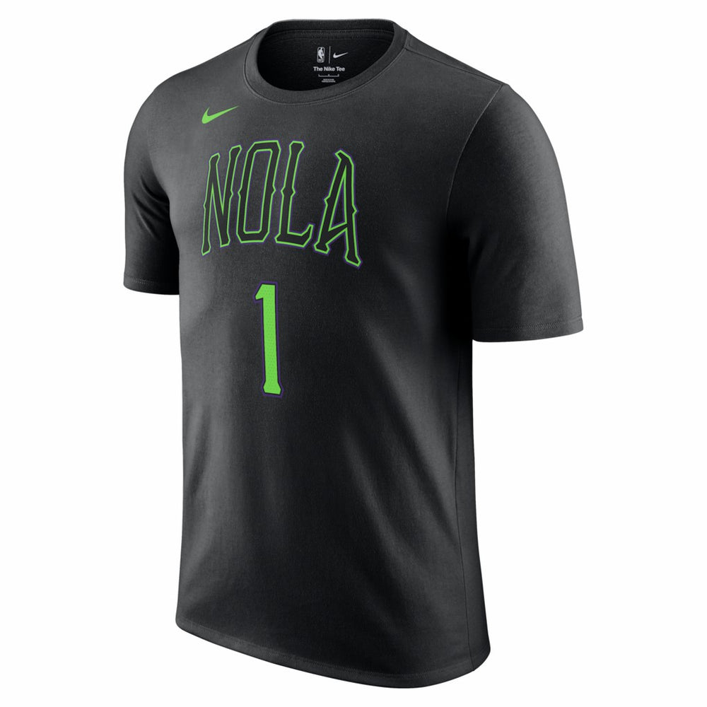 NBA Zion Williamson New Orleans Pelicans Unisex 2025/26 City Edition Name & Number T-Shirt