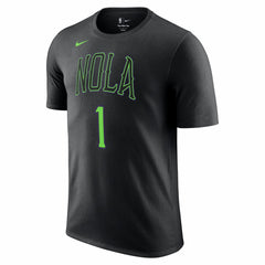 NBA Zion Williamson New Orleans Pelicans Unisex 2025/26 City Edition Name & Number T-Shirt