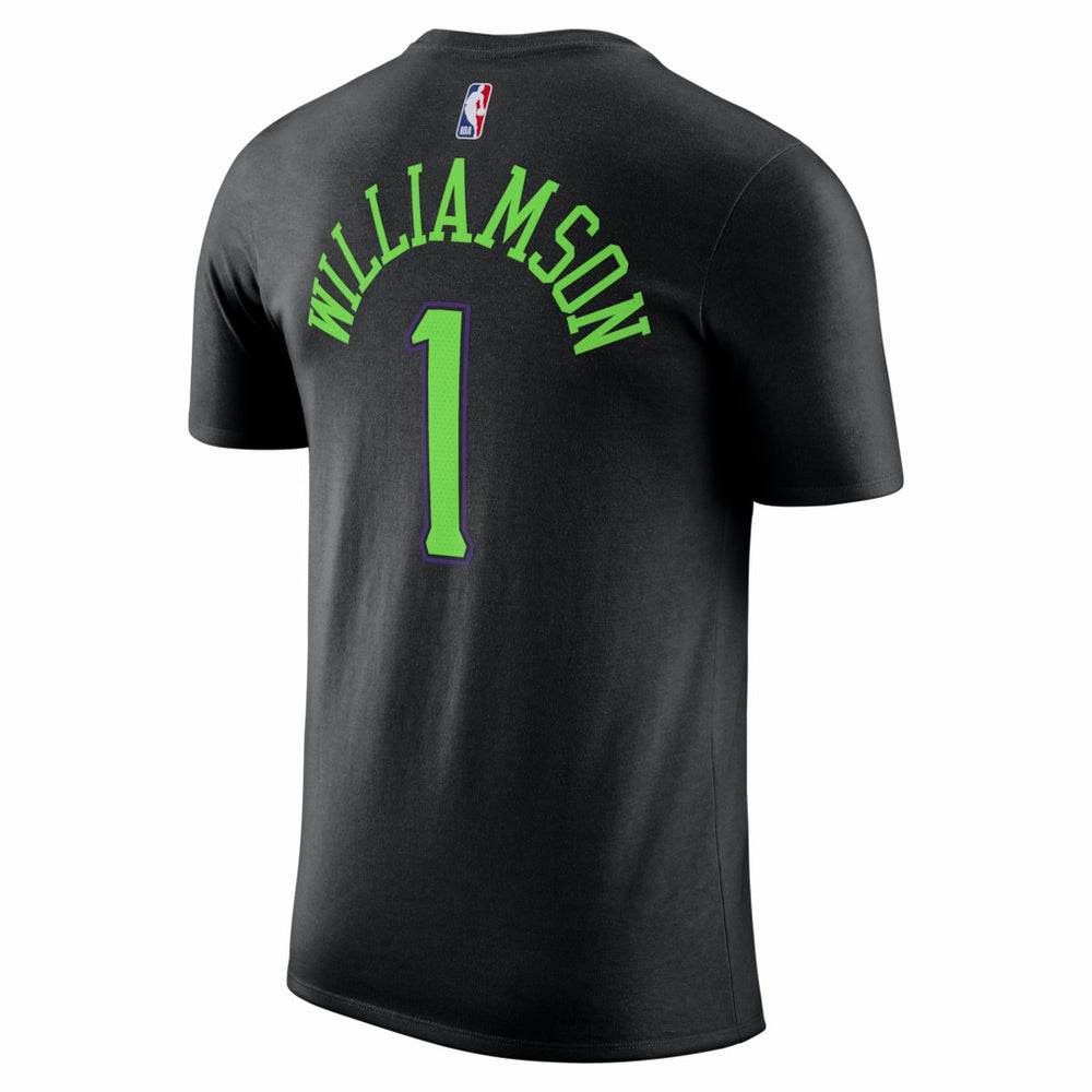 NBA Zion Williamson New Orleans Pelicans Unisex 2025/26 City Edition Name & Number T-Shirt