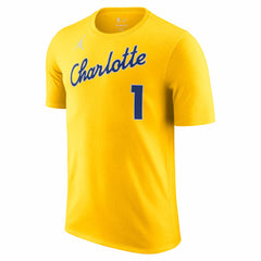 NBA LaMelo Ball Charlotte Hornets Jordan Brand Unisex 2025/26 City Edition Name & Number T-Shirt